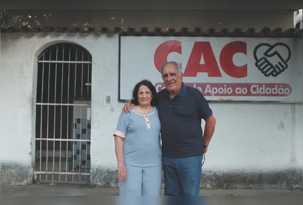 Luzia e Antonio dos Santos iniciaram em 2001 um movimento para criar  o Centro de Apoio ao Cidadão