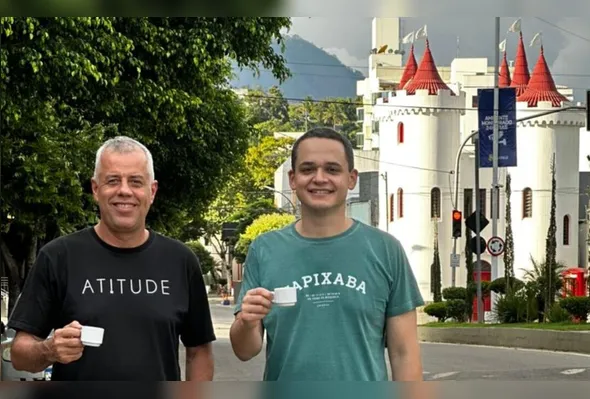 Evair de Melo e Lorenzo Pazolini
