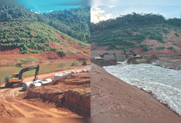 Barragem dos imigrantes tem investimento de R$ 316 milhões e promete reforçar a segurança hídrica na Grande Vitória, garantindo reserva de água de até quatro meses em períodos de estiagem