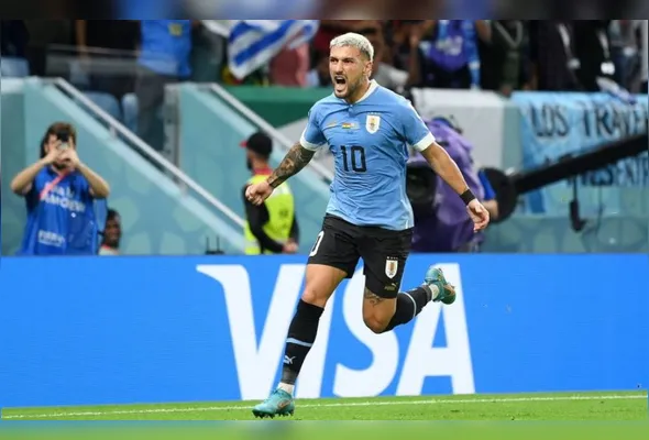 Arrascaeta durante a Copa do Mundo de 2022
