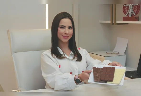 Drielly Kirmse comenta que o maior percentual de cacau não garante  que a qualidade do chocolate seja melhor