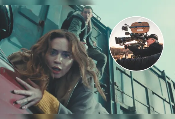 Emily Blunt interpreta Margaret Fairchild, uma apresentadora da previsão do tempo