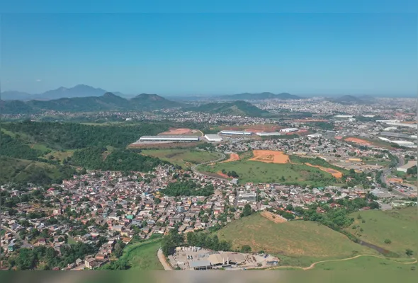Vista aérea de Viana: empresários da cidade discutem as transformações no mercado de trabalho e as alternativas para atrair profissionais e superar a escassez de trabalhadores