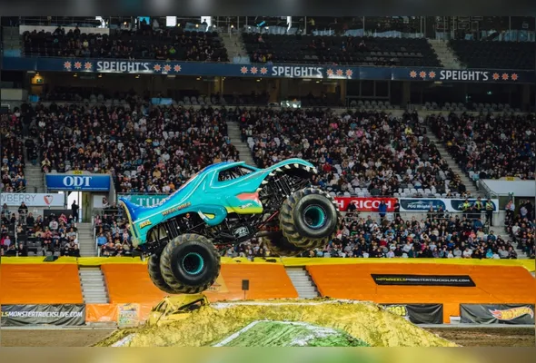 Imagem ilustrativa da imagem Espírito Santo entra na turnê do Hot Wheels Monster Trucks Live em 2027
