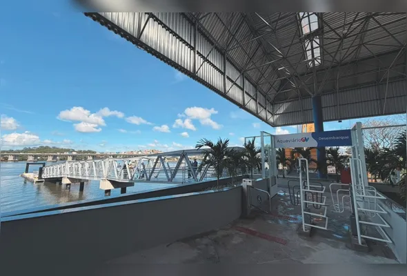 Instalada na Rodoviária de Vitória, a estação fará ligação com Porto de Santana e com a Praça do Papa