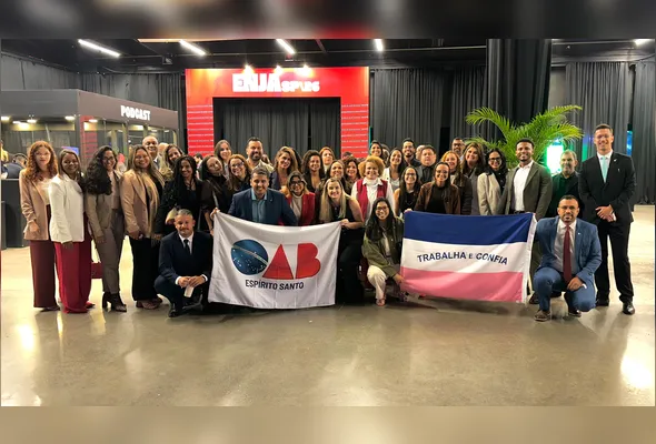 Delegação capixaba no Encontro Nacional da Jovem Advocacia (Enja), principal fórum de debates sobre o futuro da profissão no País