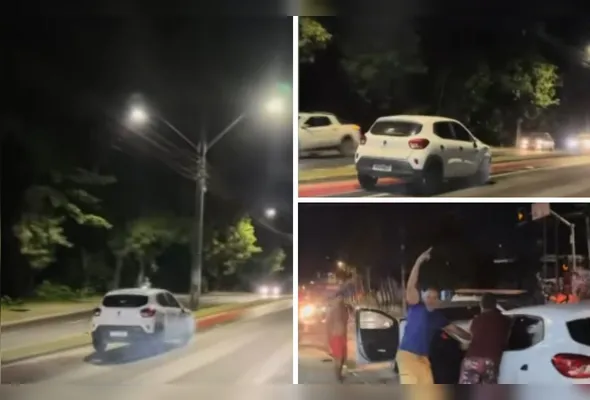 Mulher seguiu em alta velocidade depois de atropelar grávida e quase atinge outros ciclistas