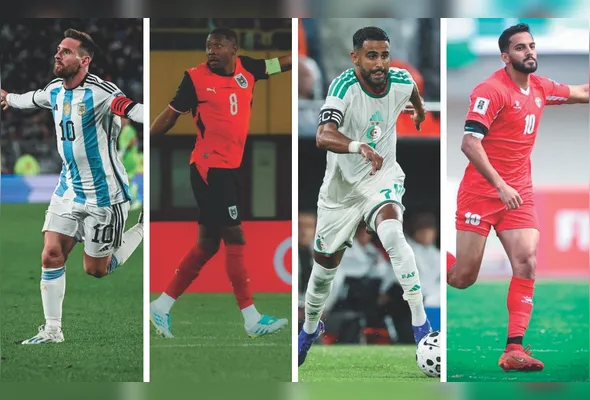 Com Messi em sua última Copa, Argentina chega como favorita na chave, enquanto Argélia e Áustria brigam pela segunda vaga