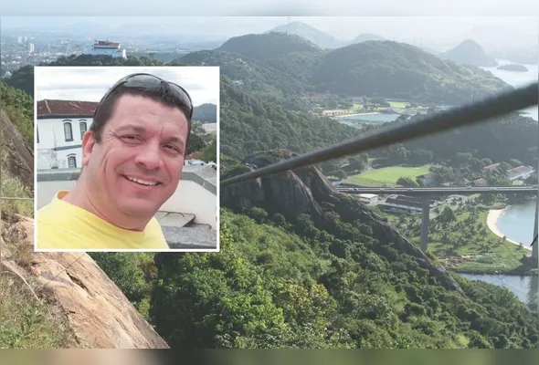 João Paulo Sampaio dos Reis (destaque) morreu em um acidente de tirolesa no Morro do Moreno,  em  2021