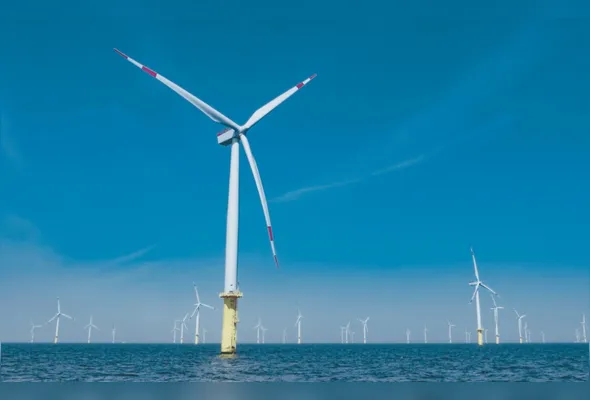 Turbinas eólicas instaladas no mar: projetos do Estado totalizam 11,2 GW, conforme o Ibama