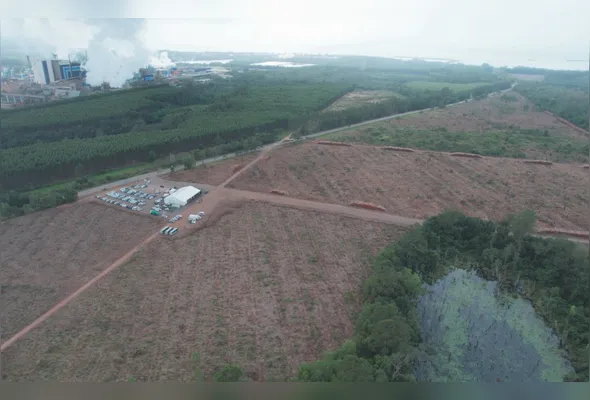 Superterreno onde será a montadora da GWM em Aracruz: investimento bilionário no setor automotivo