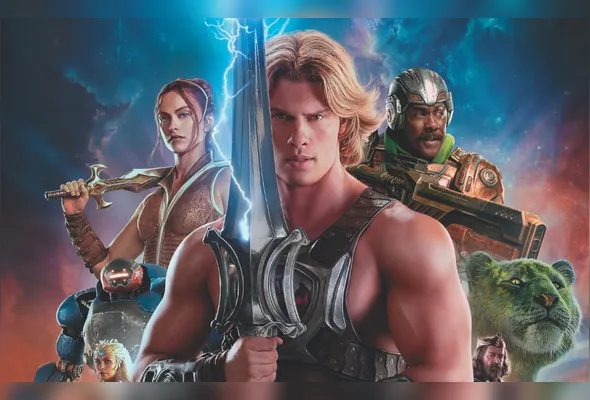 Para ter o físico de “He-Man”, Nicholas Galitzine disse que precisou seguir uma rotina intensa de treinos