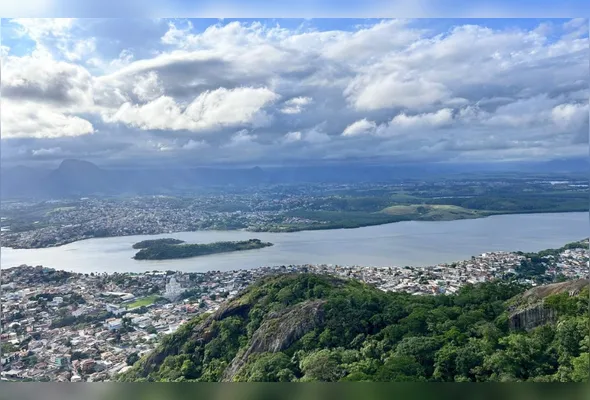 Vista do Mirante da Cidade será cenário para contemplação da lua cheia em Vitória
