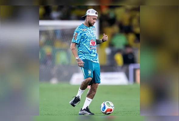 Neymar seguirá em tratamento para se recuperar da lesão muscular grau 2 na panturrilha