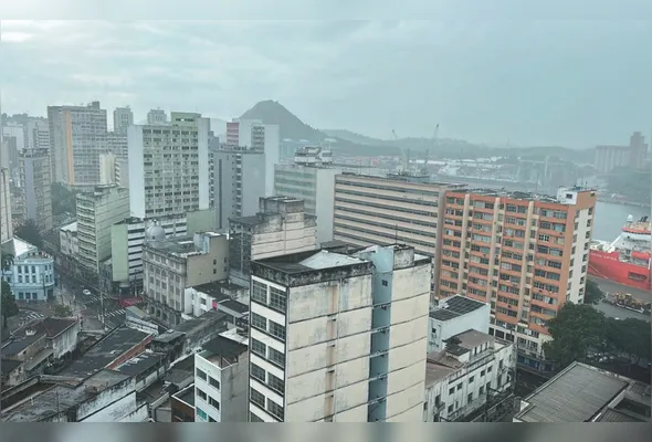 Vista do centro de Vitória, onde a prefeitura quer estimular novas construções e maior ocupação por moradores