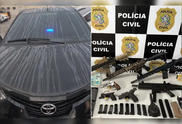 Polícia deflagrou uma operação na manhã desta terça-feira (16) para cumprir seis mandados de busca e apreensão domiciliar