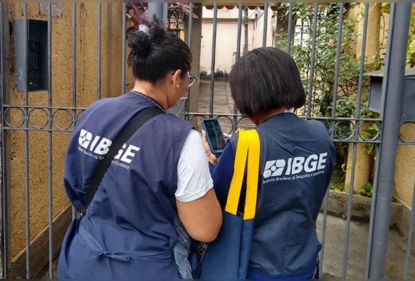 Agentes do Instituto Brasileiro de Geografia e Estatística