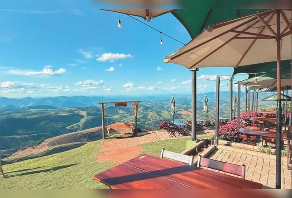 Vista do W.O Food Drink: restaurante fica no Circuito Caravaggio
