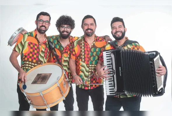 Trio Dona Zefa, de Campinas (SP), vai apresentar o autêntico forró tradicional brasileiro no Forró Deck, na Serra