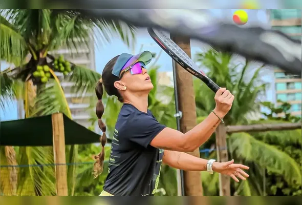 O Track&Field Open Beach Tennis Vitória vai acontecer nas quadras do Oásis Beach Tennis, na Curva da Jurema, e será a etapa regional do Circuito Nacional