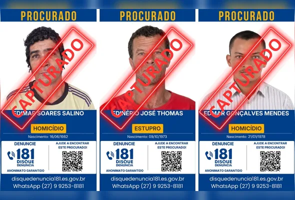 Prisões ocorreram após divulgação de lista; ações em Domingos Martins (ES), Mantena (MG) e Baixo Guandu (ES)