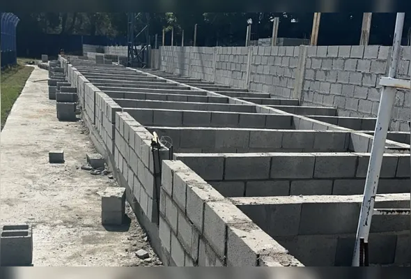 Evolução das obras do Estádio Salvador Costa