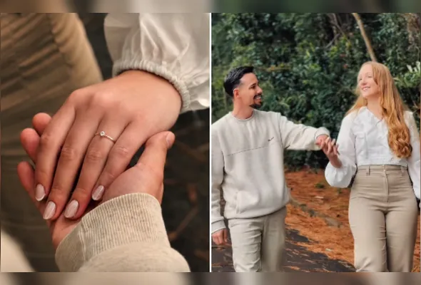 Lucas Borbas anunciou casamento