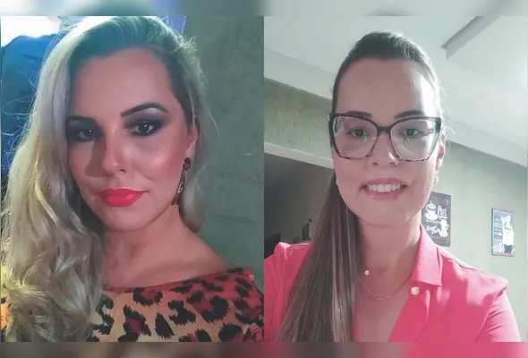 Mariana Michelini Redigolo antes de ser submetida a uma harmonização e atualmente, após tratamentos