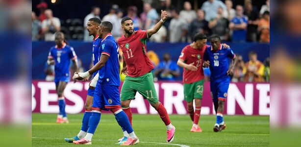 Marrocos vira diante do Haiti e avan&ccedil;a ao mata-mata da Copa atr&aacute;s do l&iacute;der  Brasil