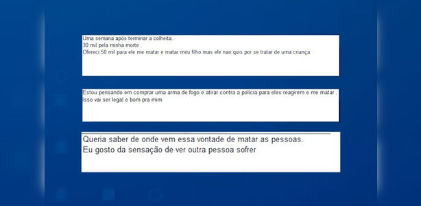 Veja mensagens enviadas ao ChatGPT por pai que planejava matar filho no ES