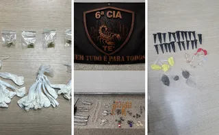 Imagem ilustrativa da imagem Ações da Polícia Militar apreendem drogas em três bairros de Vitória