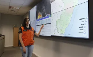 Imagem ilustrativa da imagem Alerta para vendavais com ventos acima de 100 km/h no ES