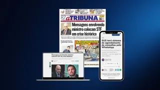 Imagem ilustrativa da imagem Confira os destaques do jornal A Tribuna desta quarta-feira