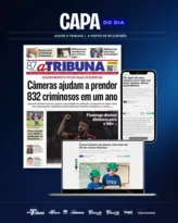 Imagem ilustrativa da imagem Confira os destaques do jornal A Tribuna desta segunda-feira