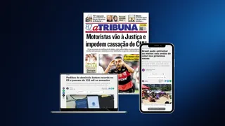 Imagem ilustrativa da imagem Confira os destaques do jornal A Tribuna desta segunda-feira