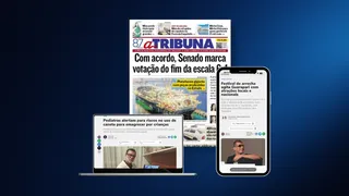 Imagem ilustrativa da imagem Confira os destaques do jornal A Tribuna desta sexta-feira