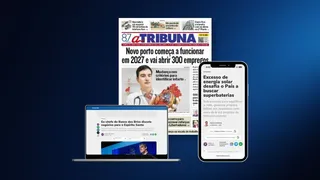 Imagem ilustrativa da imagem Confira os destaques do jornal A Tribuna desta terça-feira