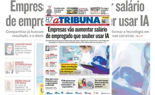 Imagem ilustrativa da imagem Confira os destaques do jornal A Tribuna deste domingo