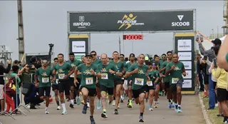Imagem ilustrativa da imagem Corrida Placas do Brasil reúne 700 atletas e 2.400 litros de leite