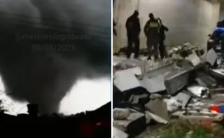 Imagem ilustrativa da imagem Defesa Civil confirma uma morte e cinco feridos após ciclone bomba no RS