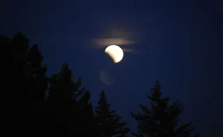 Imagem ilustrativa da imagem Eclipse lunar parcial poderá ser visto de todo o Brasil nesta quinta e sexta-feira
