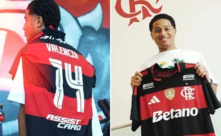 Imagem ilustrativa da imagem Flamengo anuncia a contratação do atacante equatoriano Anthony Valencia