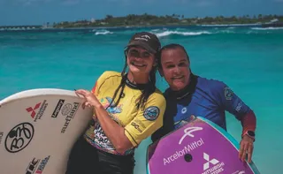 Imagem ilustrativa da imagem Neymara Carvalho e Luna Hardman avançam às quartas nas Maldivas