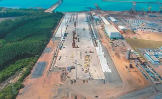 Imagem ilustrativa da imagem Novo porto em Aracruz começa a funcionar em 2027 e vai abrir 300 empregos