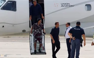 Imagem ilustrativa da imagem Ronaldinho Gaúcho se apresenta ao Ravenna, time da terceira divisão da Itália