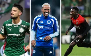 Imagem ilustrativa da imagem Seleção da 24ª rodada do Brasileirão tem Flaco López e Viveros