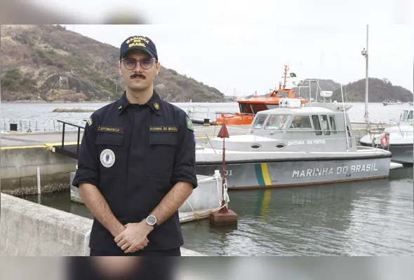 "A moto aquática tem uma carteira de habilitação específica”, Leonardo Capobianco, 2º tenente, encarregado da Divisão de Cadastro da Capitania dos Portos do Estado