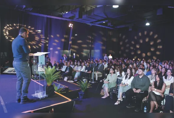Participantes do fórum Liberdade, Atitude e Empreendedorismo, realizado pelo Instituto Jovens Líderes