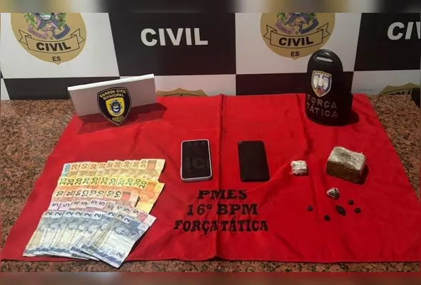 Material apreendido durante a a sexta fase da Operação "No Space"
