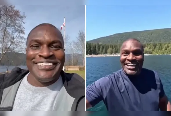 Jacaré publica vídeos no Instagram falando sobre imigração